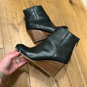 DIBA TRUE - Wedge Leather Bootie